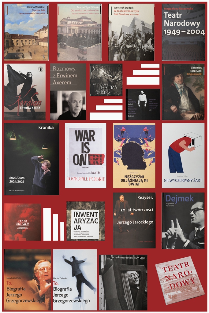Wydawnictwa Teatru Narodowego | kolaż 
